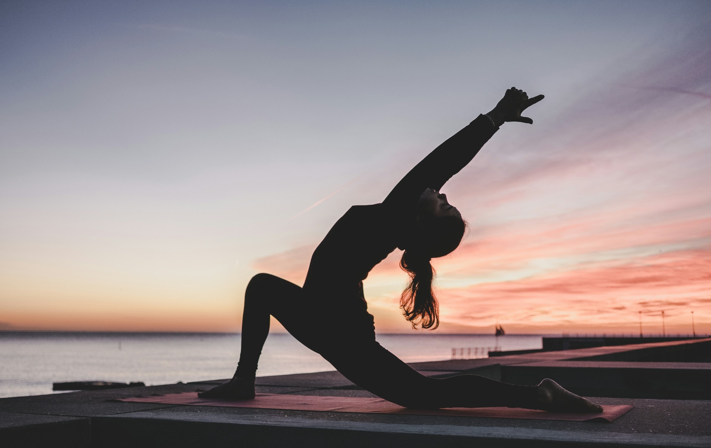 Health and wellness lifestyle with yoga and fitness